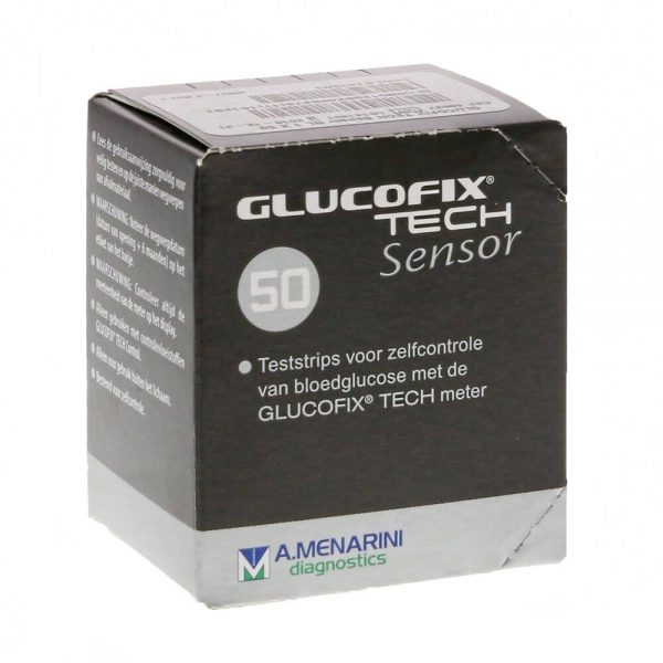 Menarini Glucofix Tech Sensor Teststrips (50 stuks)