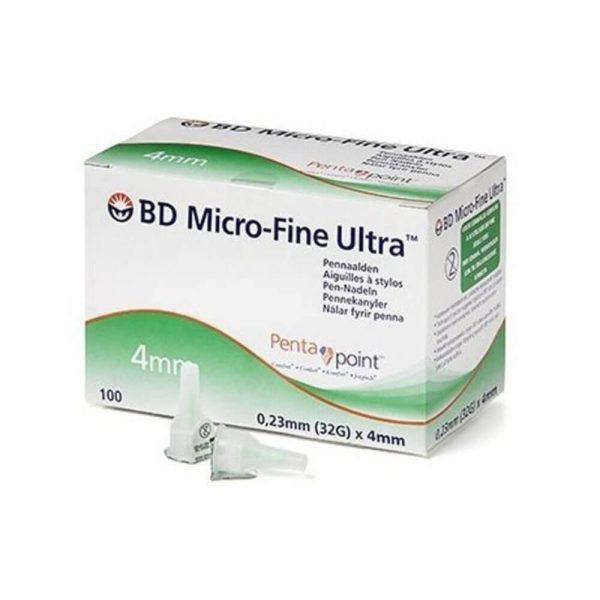 BD Micro-Fine Ultra Pennaalden 4mm (100 stuks)