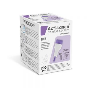 Acti-Lance Veiligheidslancetten Lite 28G (200 stuks)